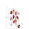 Hello Honey® Multicolor Handmade Recycled Paper Flower Mobile